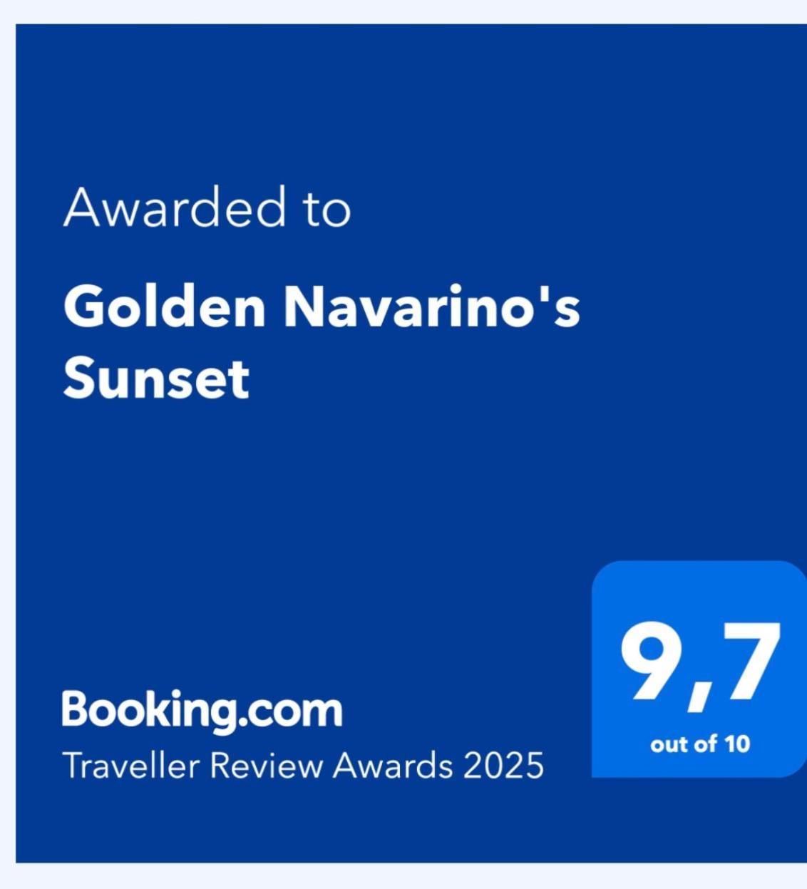 Golden Navarino's Sunset Pýlos Eksteriør bilde